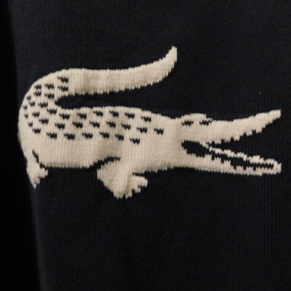lacoste knit sweater RARE